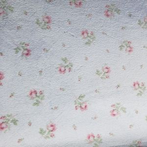 Shabby chic diaper changing pad cover